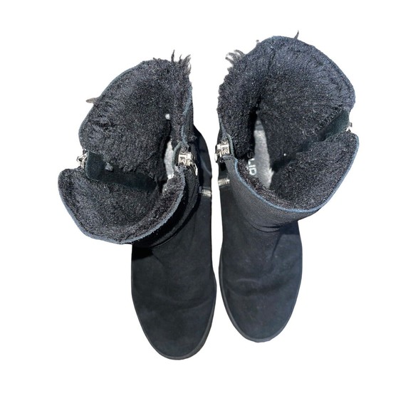 J Slides Suede Booties Insulated Women’s 6.5 - Picture 3 of 9